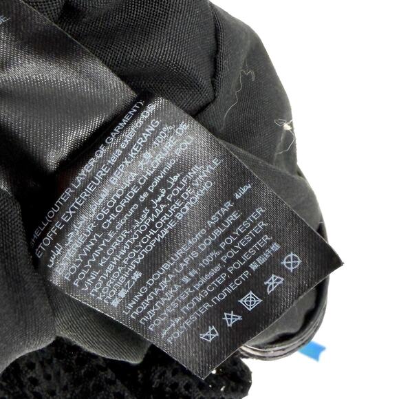 Vintage Y2K Bebe Sport Black Satin Logo Print Bungee Backpack
